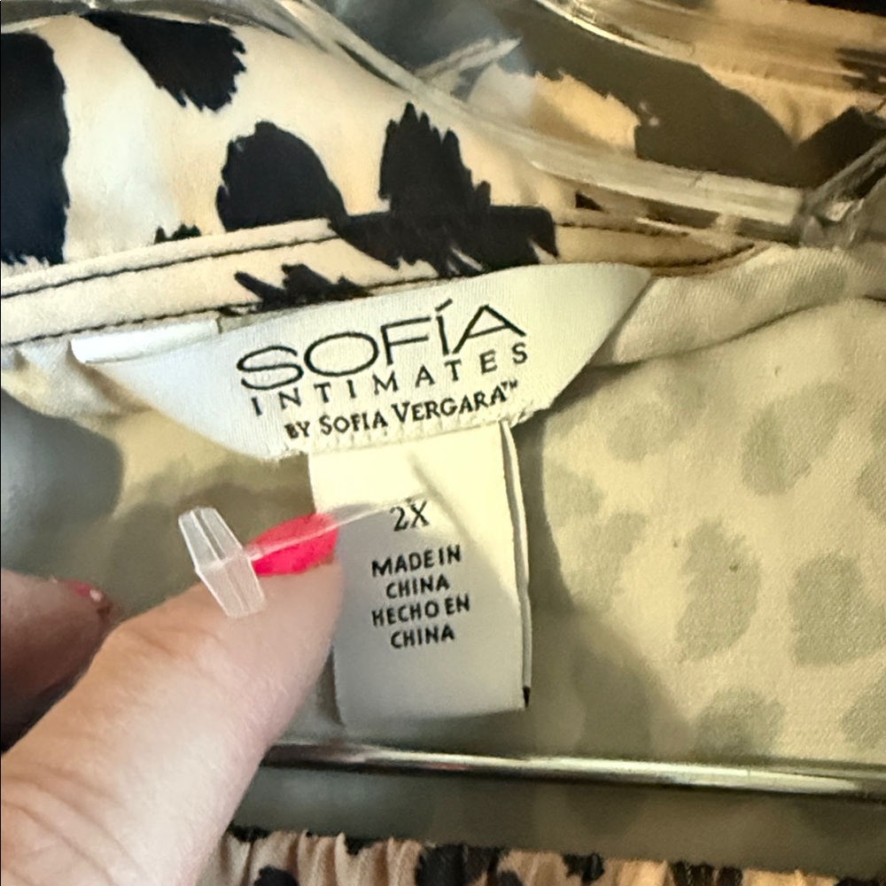 Sofia Intimated By Sofia Vegas Leopard Print Long… - image 5